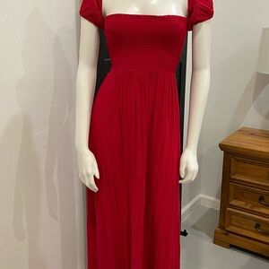 Forever 21 Red Maxi Dress